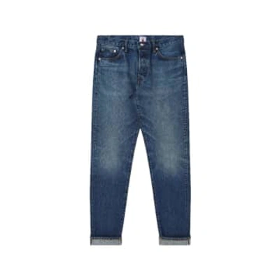 Shop Edwin Slim Tapered Jeans L32 Blue Dark