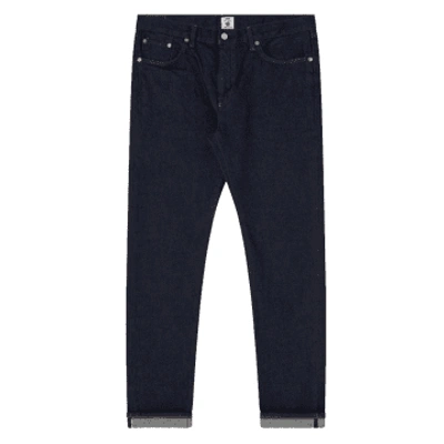 Shop Edwin Slim Tapered Jeans Blue Rinsed