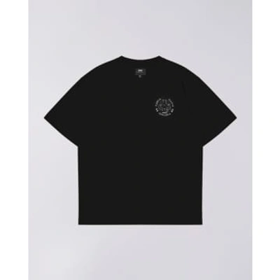 Shop Edwin Music Channel T-shirt In Black