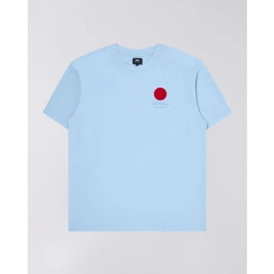 Shop Edwin Japanese Sun Supply T-shirt In Blue