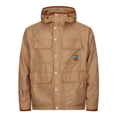 Shop Moncler Rutor Field Jacket In Neturals