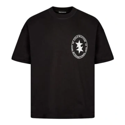 Shop Cole Buxton International Crest T-shirt In Black