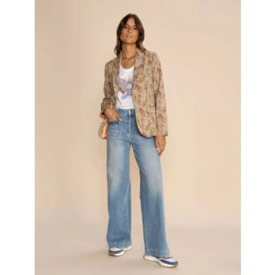 Shop Mos Mosh Colette Pala Long Jeans-blue-161550