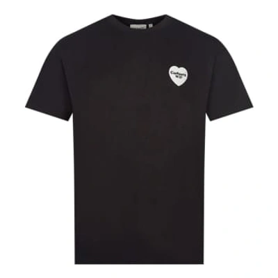 Shop Carhartt Heart Bandana T-shirt In Black