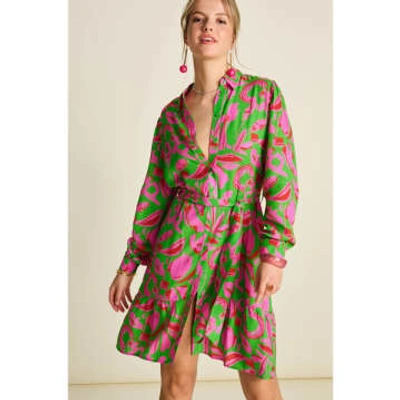 Shop Pom Amsterdam | Afrique Mini Dress | Multi