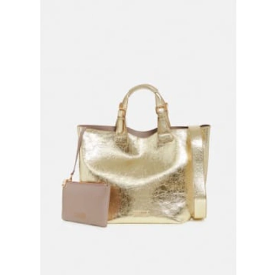 Shop Essentiel Antwerp Fanny Bag In Gold