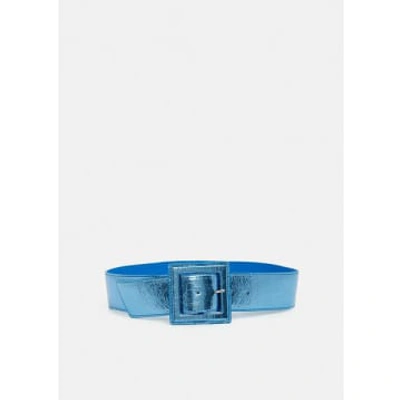 Shop Essentiel Antwerp Fumigate Belt In Blue