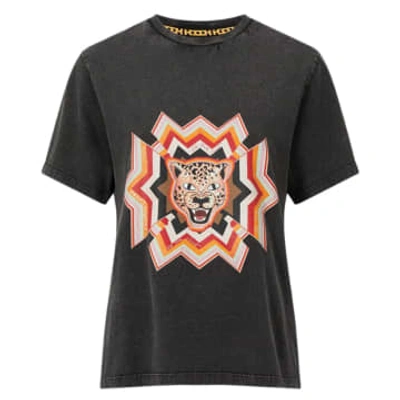 Shop Hayley Menzies Psychedelic Leopard T-shirt In Animal Print