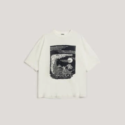 Shop Ymc You Must Create On The Mountain Pass T-shirt White