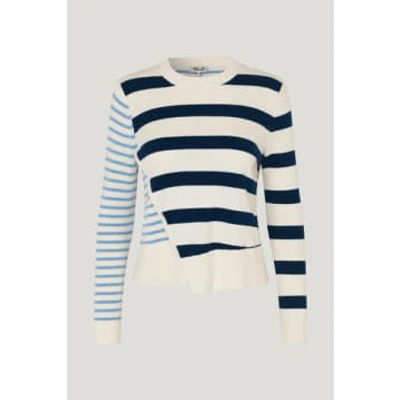 Shop Baum Und Pferdgarten Centa Sweater Blue Breton Stripe