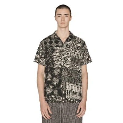Shop Ymc You Must Create Malick Shirt Black Multi