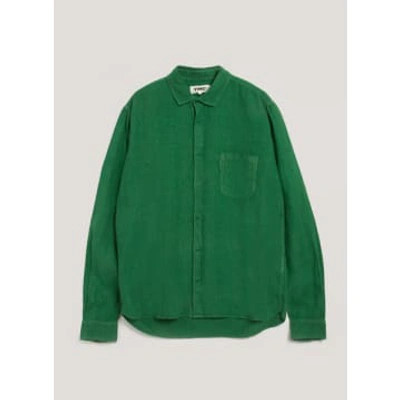 Shop Ymc You Must Create Curtis Shirt Green