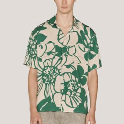 Shop Ymc You Must Create Mitchum Shirt Green Multi