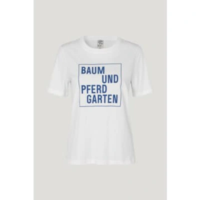 Shop Baum Und Pferdgarten Jawo T-shirt In White