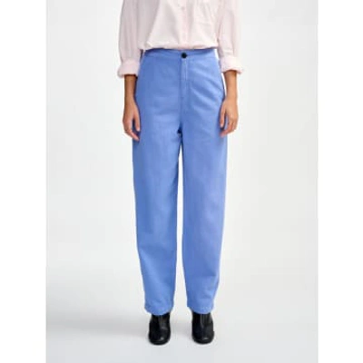 Shop Bellerose Pasop Trouser In Winter Blue