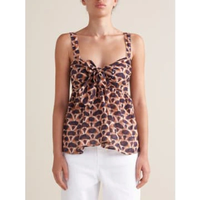 Shop Bellerose Psyche Printed Strappy Top