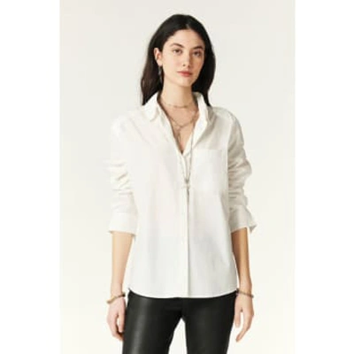 Shop Ba&sh White Deborah Plain Shirt