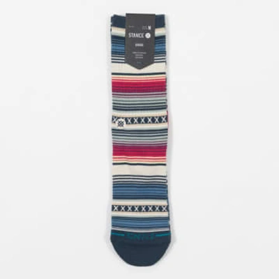 Shop Stance Current St Crew Socks In Navy In Blue