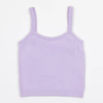 Shop Jjxx Womens Olivia Knit Cami Top In Lilac Purple