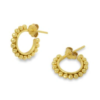 Shop Ashiana Amaya Gold Hoop Earrings