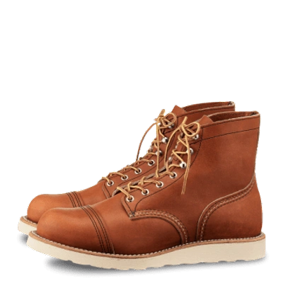 Shop Red Wing Shoes 8089 Heritage 6" Iron Ranger Boot Oro-legacy In Red