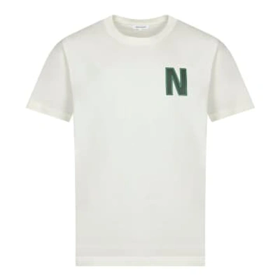 Shop Norse Projects Simon Large "n" T-shirt