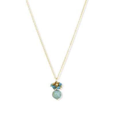 Shop Ashiana Hollie Necklace In Blue