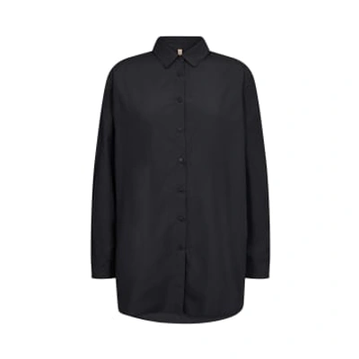Shop Soya Concept Netti 52 Shirt In Black 40261