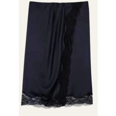 Shop Ba&sh Clemence Skirt In Blue