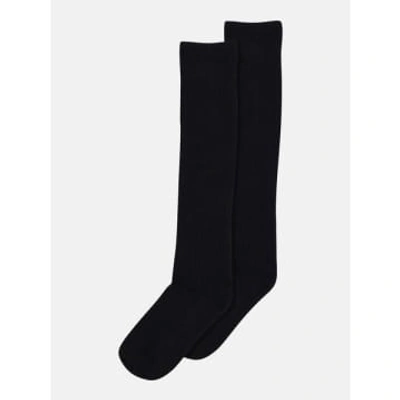Shop Mp Denmark Inga Knee High Socks In Black