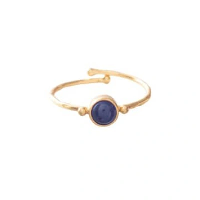 Shop A Beautiful Story Ring Faithful In Blue