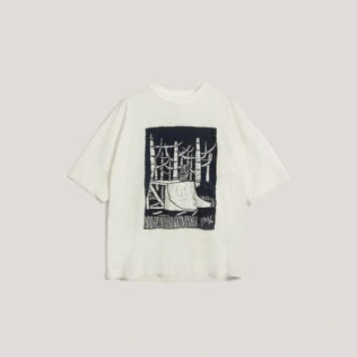 Shop Ymc You Must Create It's Out There T-shirt White