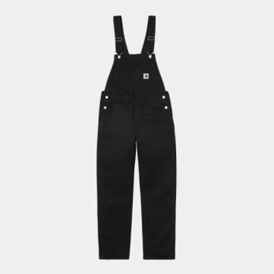 Carhartt Wip Women Straight Bib Overalls In Black
