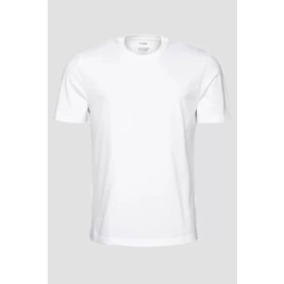 Shop Eton - White Supima Cotton T-shirt 10001035700