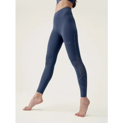 Shop Born Living Yoga Saril Leggings In Sailor Blue