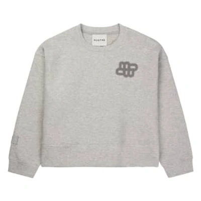 Shop Munthe Marigold Sweater In Grey