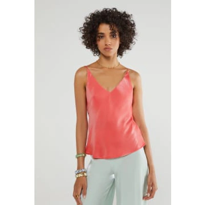 Shop Ottod'ame Corallo Top In Pink