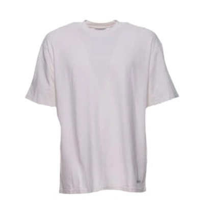 Shop Amish T-shirt For Man Amx035cg45xxxx Off White
