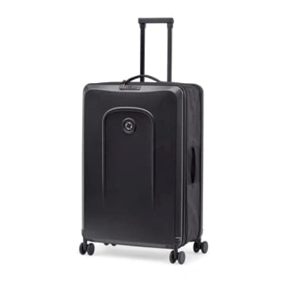 Shop Senz Foldaway By Large Check In Trolley Pure Black L