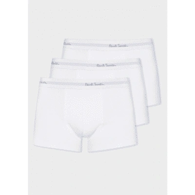 Shop Paul Smith 3 Pack Underwear Size: L, Col: White