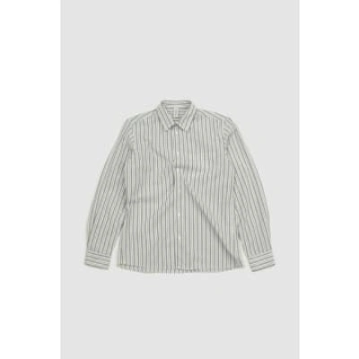 Shop Another Aspect Another Shirt 3.0 Small Green Stripe