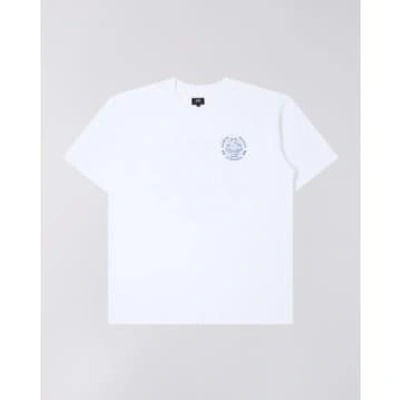 Shop Edwin Music Channel T-shirt In White