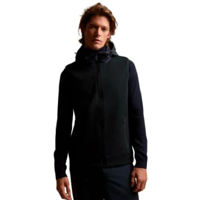 Shop Ecoalf 1.0 Arenaal Knit Sweater Vest Black