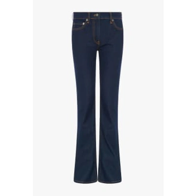 Shop Great Plains Classic Denim Boot Cut Jeans-j4szq In Blue