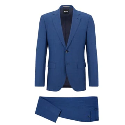 Shop Hugo Boss H-jeckson-2pcs-224 Suit In Blue