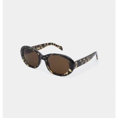 Shop A.kjaerbede Anma Sunglasses In Black