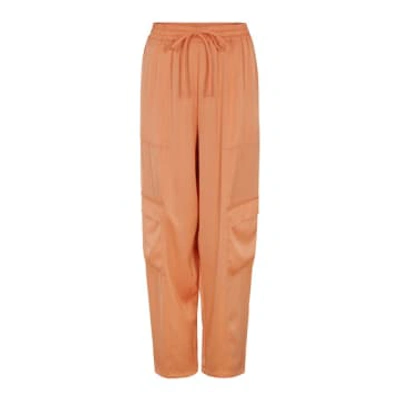 Shop Soft Rebels Srmallow Coral Reef Trousers In Pink