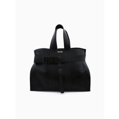 Shop Sunnei Parallelepipedo Messenger Bag Black