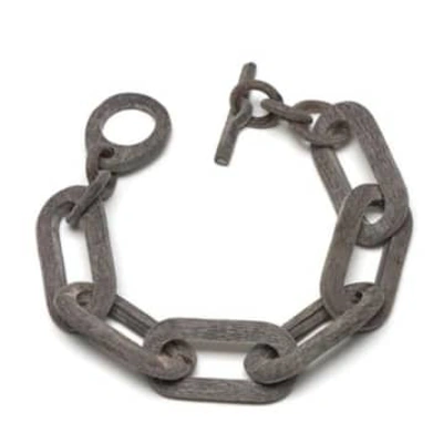 Shop Branch Grey Buffalo Horn Rectangular Link Bracelet
