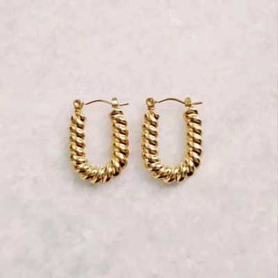 Shop Golden Ivy Mabel Stainless Steel Earrings Gold